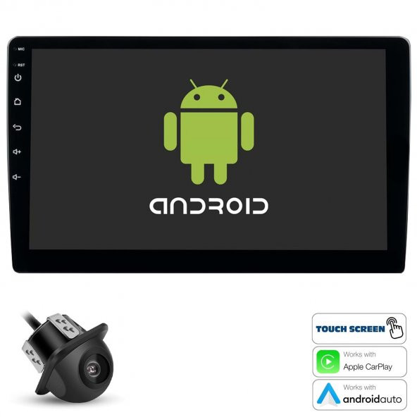 Tablet Multimedya Androıd 9 6gb Ram 128 Rom Carplay Gps/wıfı/usb Kameralı For-x Xa-601q