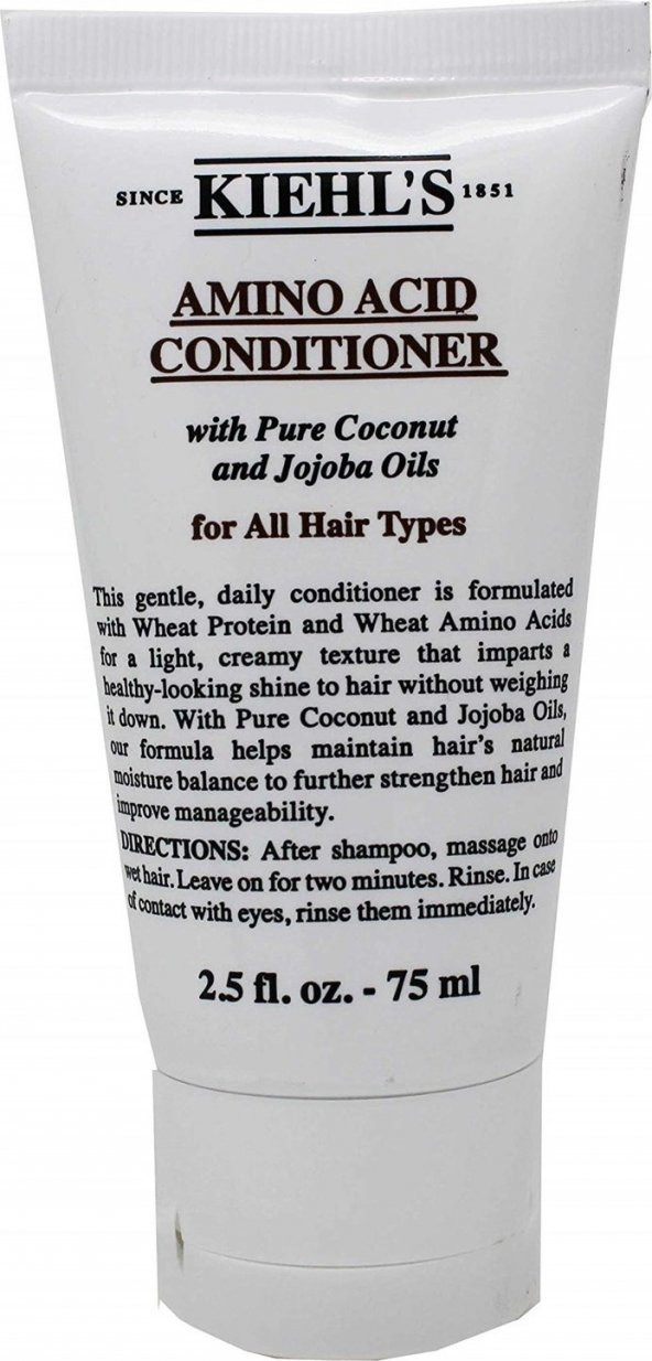 Kiehls New York Amino Acid Conditioner 75 ml - Normal Saçlar Için Hindistan Cevizli Saç Kremi