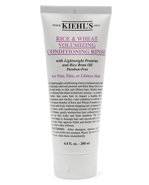 Kiehls New York Rice And Wheat Volumizing Conditioning Rinse