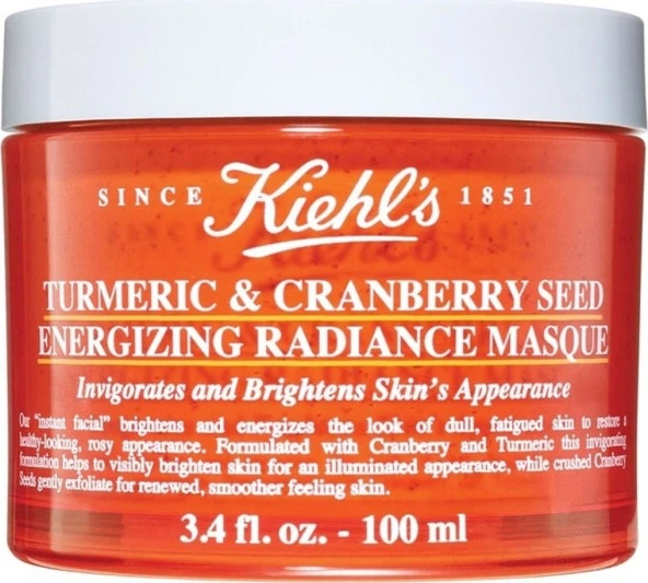 Kiehls New York Turmeric & Cranberry Energizing Nemlendirici Maske 100ML - 2