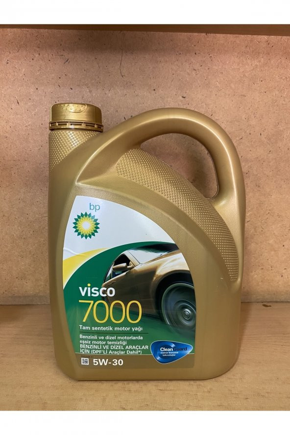 Bp Visco 7000 Tam Sentetik Motor Yağı 5w-30 4lt (2022 ÜRETİM) - 2