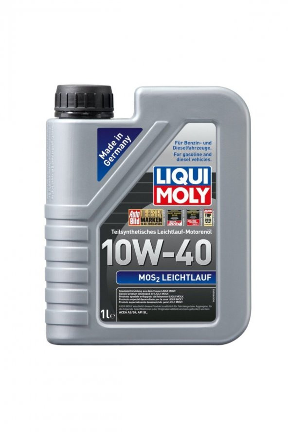 Mos2 Leichtlauf 10w-40 Motor Yağı 5lt