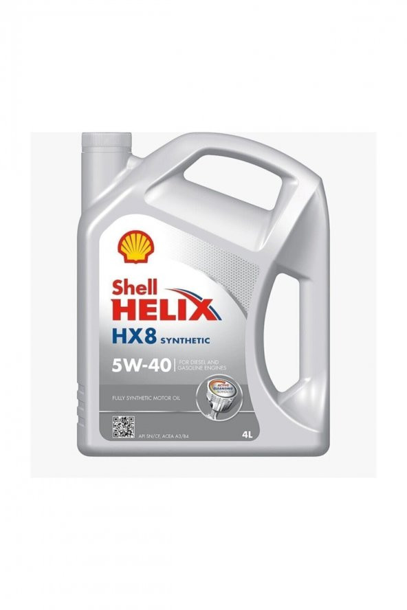 Helix Hx8 Synthetic 5w-40 Motor Yağı 4 Litre 2022 Üretim