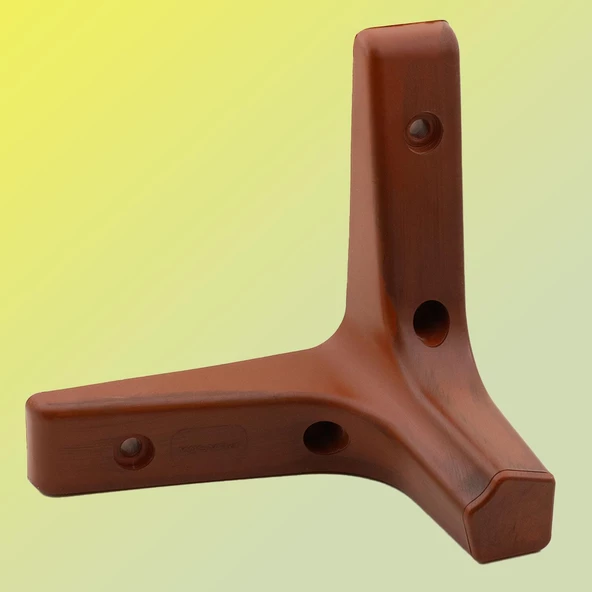 Sedef Lüks Mobilya Kanepe Sehpa Tv Ünitesi Koltuk Ayağı 10 Cm Ahşap Desenli Ayakları (4 ADET) - Resim 5