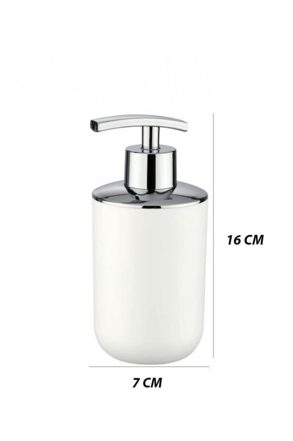 Diş Fırçalık Ve Sıvı Sabunluk 2li Set Beyaz - 2