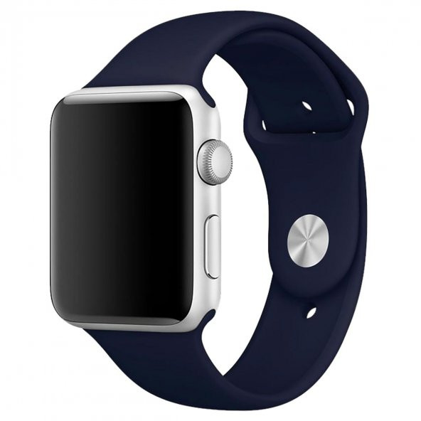 E2M CLASSIC SİLİKON APPLE WATCH KORDON 38-40-41MM LACİVERT