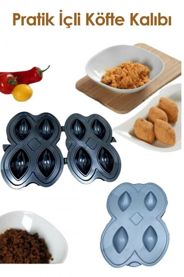 Pratik Içli Köfte Kalıbı Içli Köfte Aparatı Köfte Kalıp