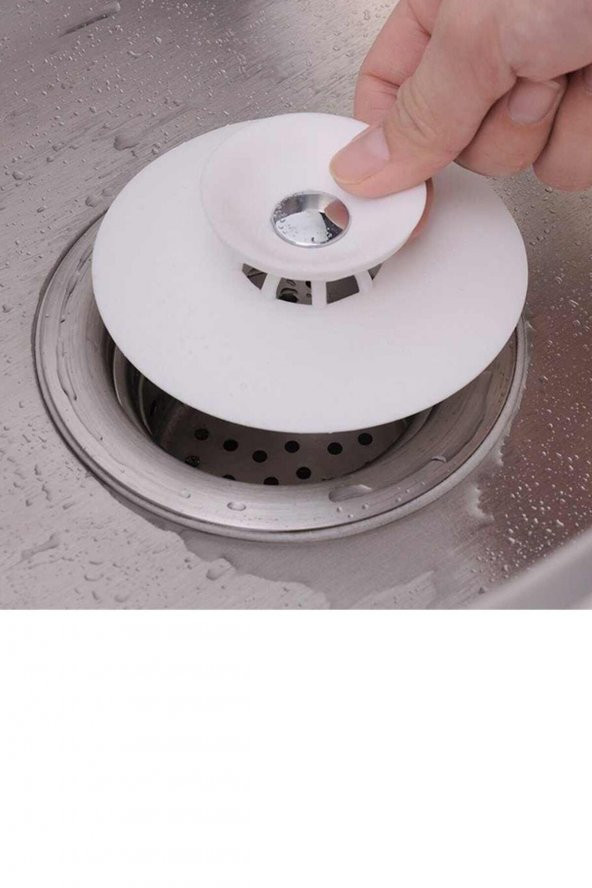 Lavabo Ve Küvet Tıkacı Mutfak Banyo Duş Gider Tıpası Tıkaç Tıkanıklık Tıkanma Önleyici Süzgeç Tıpa