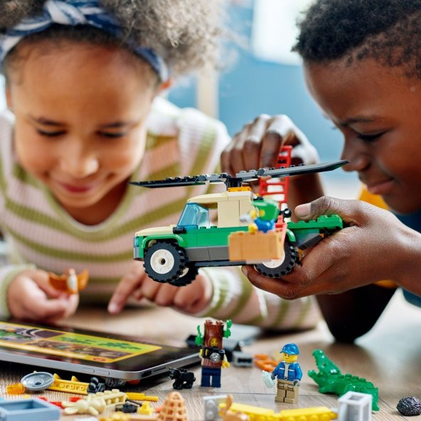 LEGO® City Vahşi Hayvan Kurtarma Görevleri 60353 - 6 Yaş ve Üzeri Çocuklar Için Interaktif, Dijital - 7