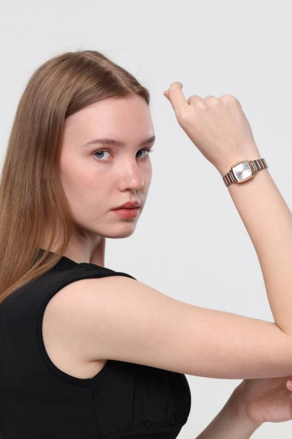 Fiona Rose-Gümüş Kordon Kadın Kol Saati - 2