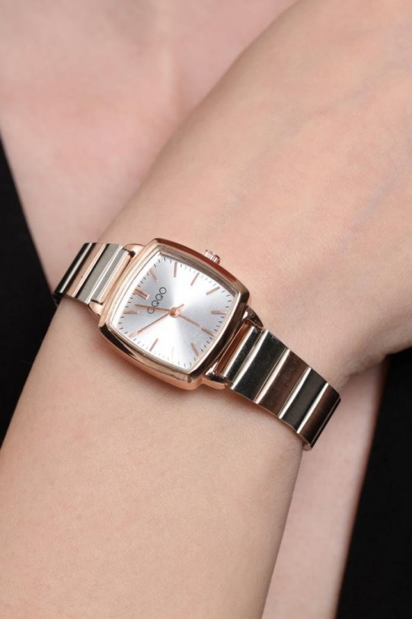 Fiona Rose-Gümüş Kordon Kadın Kol Saati - 4