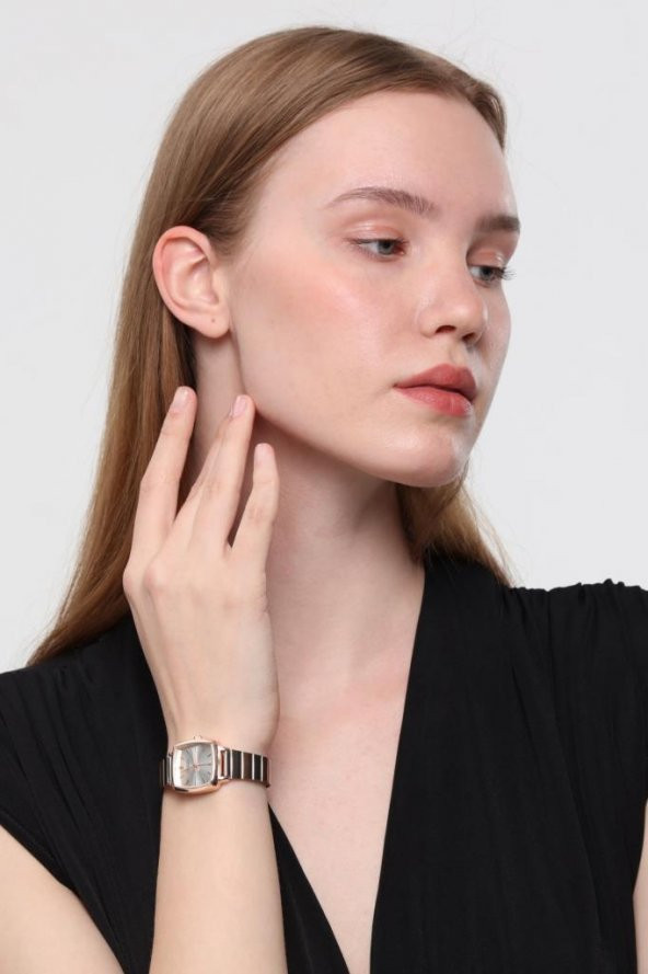 Fiona Rose-Gümüş Kordon Kadın Kol Saati - 6