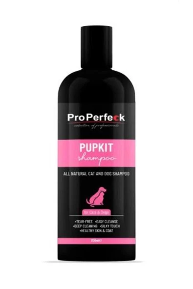 Pupkit Yavru Kedi Köpek Şampuanı 250 ml Jetsepet