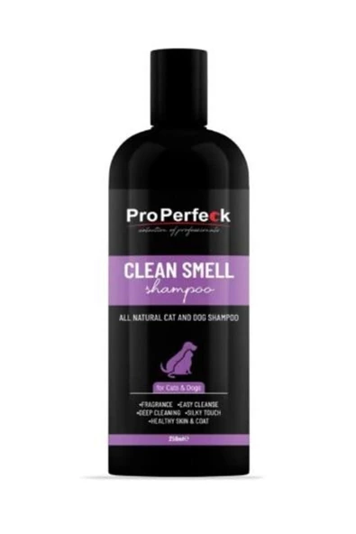 Clean Smell Kötü Kokular Için Kedi Köpek Şampuanı 250 ml Jetsepet
