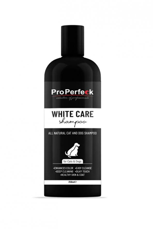 White Care Beyaz Tüylü Kedi Ve Köpek Şampuanı 250 Ml