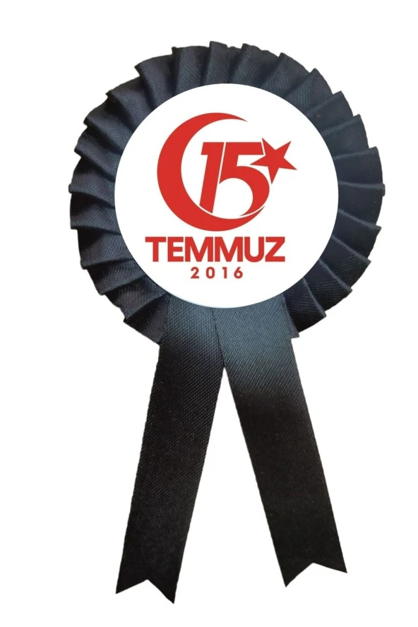 yıldızkurdelaankara 15 Temmuz Saten Kokart 10 Adet ürün görseli