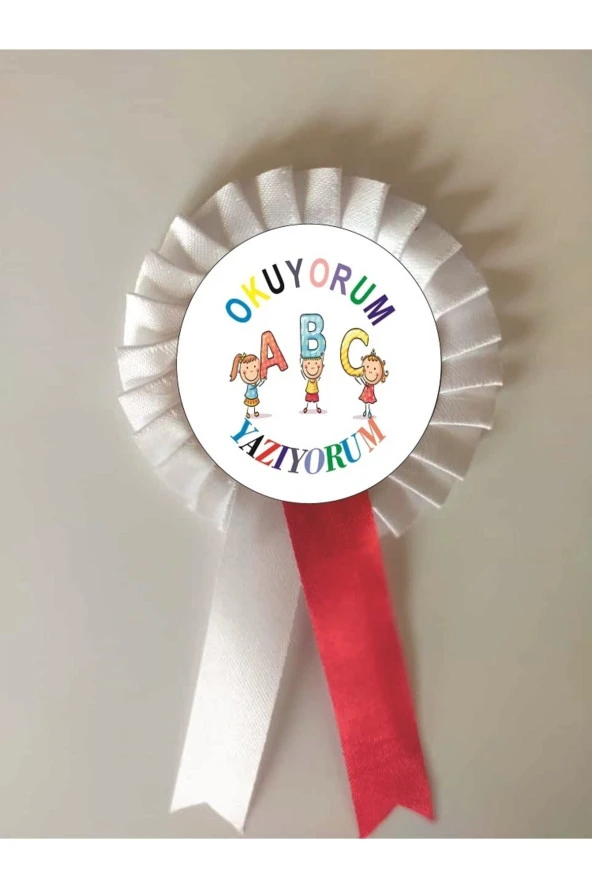 yıldızkurdelaankara Okuyorum Yazıyorum Saten Kokart 10 Adet