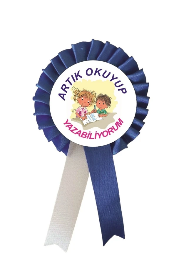 yıldızkurdelaankara Okuyorum Yazıyorum Saten Kokart 10 Adet ürün görseli