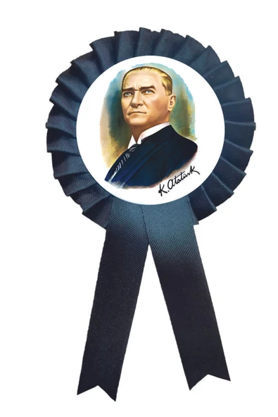 yıldızkurdelaankara 10 Kasım Saygı Ile Anıyoruz Atatürk Saten Kokart 25 Adet ürün görseli