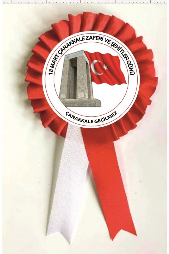 yıldızkurdelaankara 18 Mart Çanakkale Yaka Kokart 10 Adet