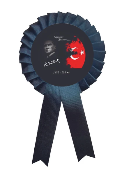 yıldızkurdelaankara 10 Kasım Atatürk Kokart Saygı Ile Anıyoruz(50 Adet)