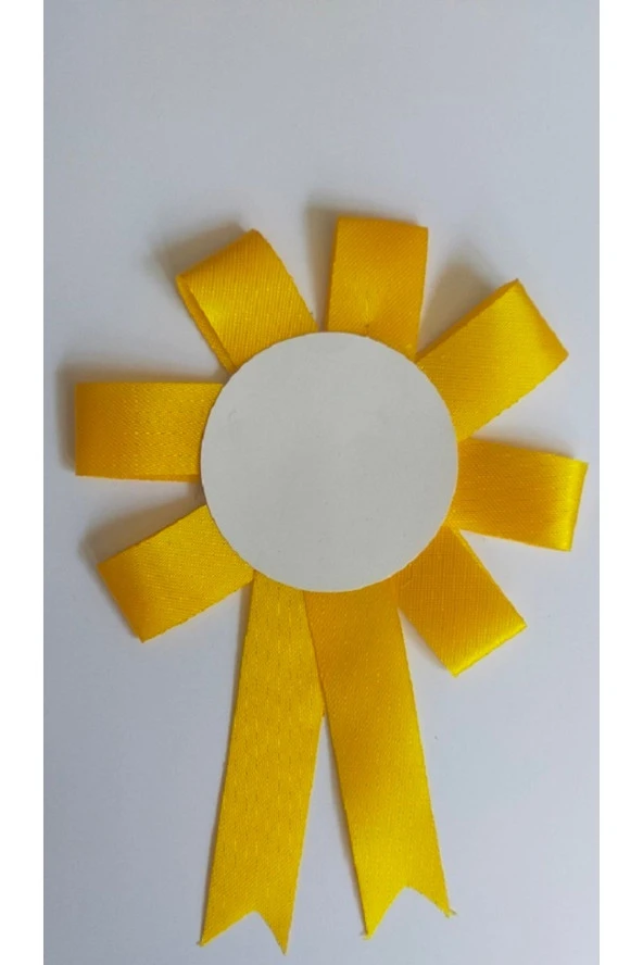 yıldızkurdelaankara Papatya Kokart Sarı Boş(50adet) ürün görseli