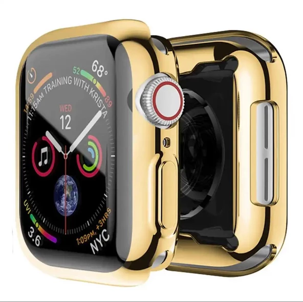 Apple Watch 7 8 45MM Uyumlu Kasa ve Ekran Koruyucu 360 Koruma Yumuşak Silikon - 8