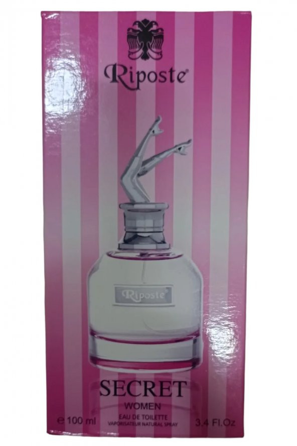 Riposte 24 Saat Etkili Kadın Parfüm - Secret - For Women 100 Ml