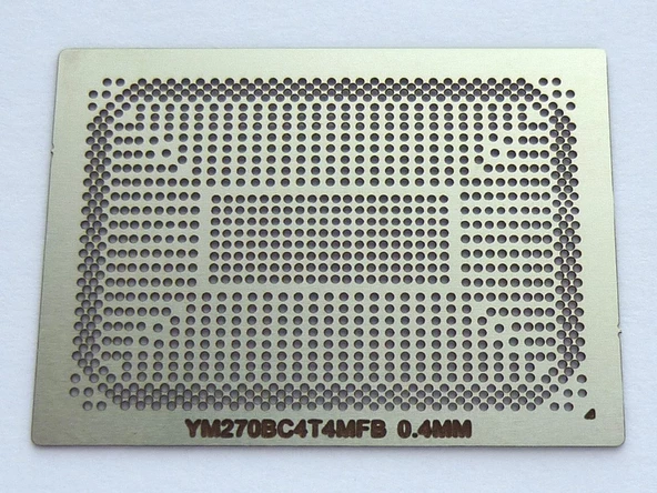 KALIP STENCİL AMD RYZEN 5 İŞLEMCİ KALIBI 6650U 100-000000539 100-000000103 R3-5300U 100-0000000376 0.4 MM