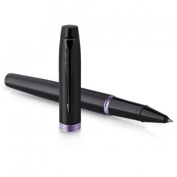 Parker Roller Kalem IM Profesional Siyah-Mor Bt - 1