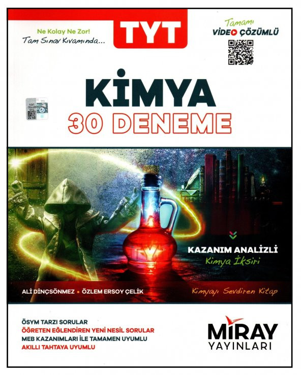 Miray Yayınları TYT Kimya 30 Deneme