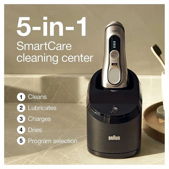 Braun Series 9 Pro 9477cc Suya Dayanıklı Folyo Tıraş Makinesi - 3