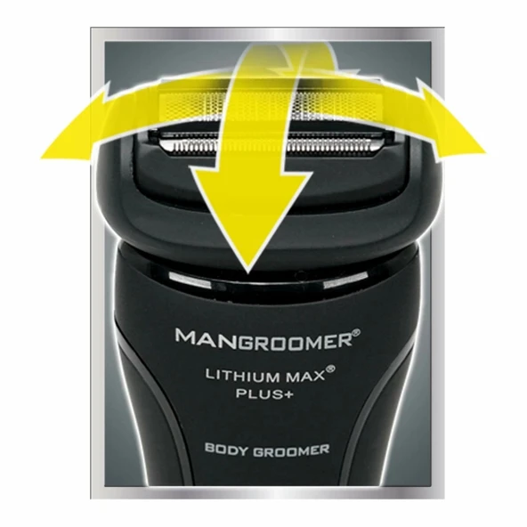 MANGROOMER Lithium Max Plus Vücut Bakımı - Tıraş Makinesi - 3