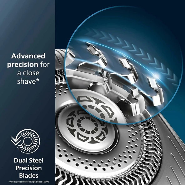 Philips Norelco Özel 9800 Islak Ve Kuru Elektrikli Tıraş Makinesi S9987/85 - Resim 2