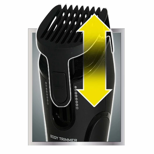 MANGROOMER Lithium Max Plus Vücut Bakımı - Tıraş Makinesi - 4