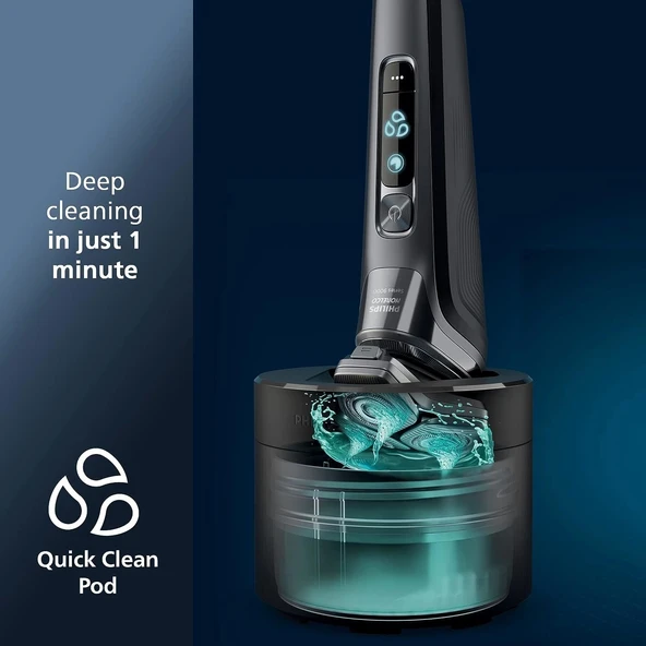 Philips Norelco Özel 9800 Islak Ve Kuru Elektrikli Tıraş Makinesi S9987/85 - Resim 3