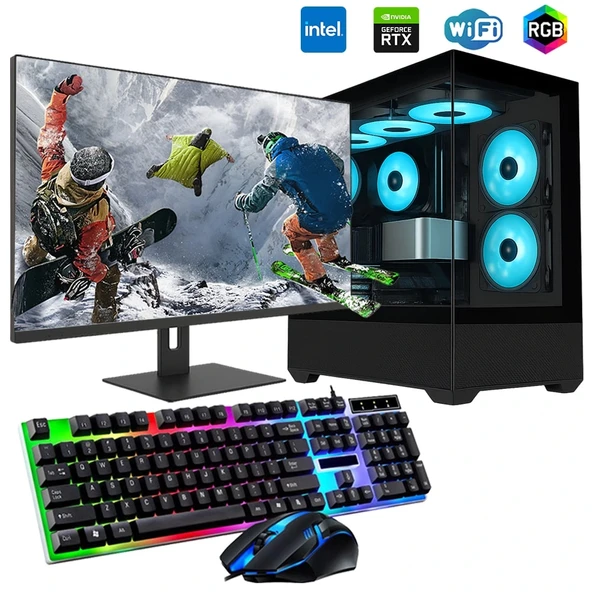 ROGAME RKT660343 INTEL i3 13100F 16GB 1TB M2 8GB RTX3050 27" Mon. Oyun Bilgisayarı ürün görseli
