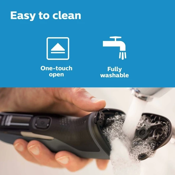 Philips Norelco Serisi 2300 Şarj Edilebilir Elektrikli Tıraş Makinesi S1211/81 - 4