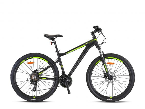 Kron XC 100 - 29" MTB - 20 - 21 Vites - H.DISC - Mat Siyah-Gri/Neon Sarı