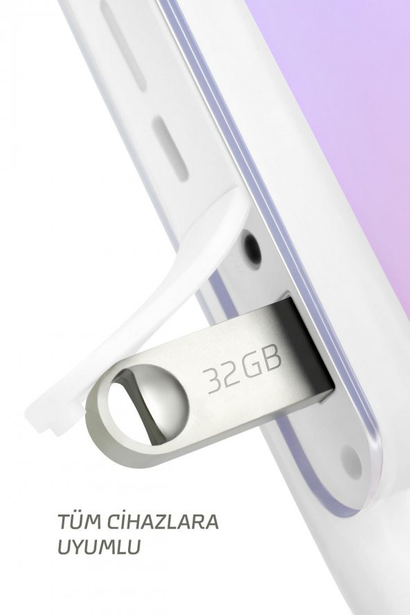 MAXRON 32 GB Flash Bellek Metal Gövde Ömür Boyu Garantili Güvenli Usb Bellek Data Traveler - 2