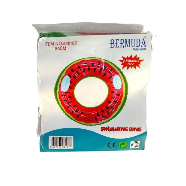 Tutunmalı Karpuz Simit 86 Cm Bermuda - 1811100 - 3