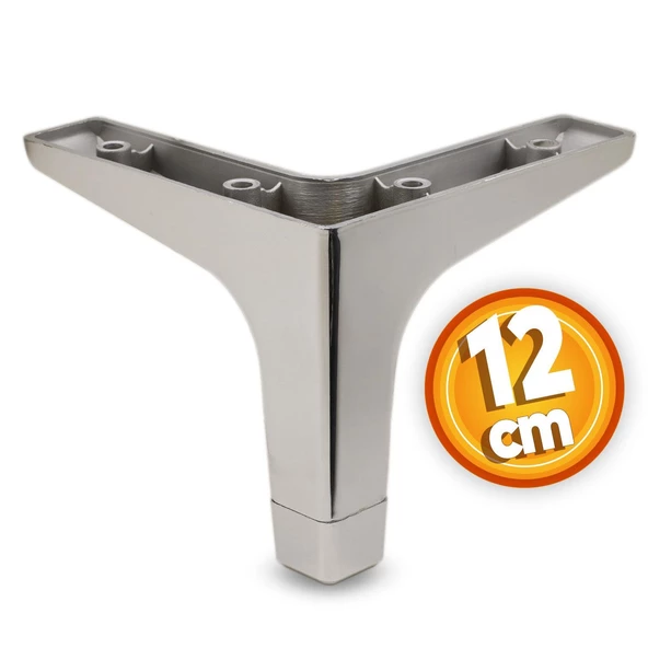 Sedef Lüks Mobilya Kanepe Sehpa Tv Ünitesi Koltuk Ayağı 12 Cm Krom Ayakları (4 ADET) - 3