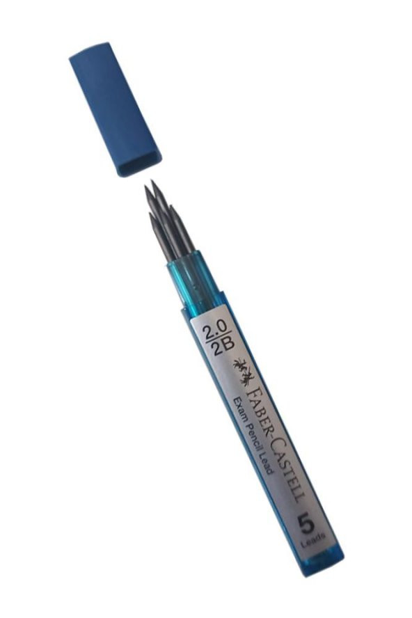 Kalem Ucu 2.0 mm 1 Paket 2B Uç 2mm Siyah Sınav Kalemi Ucu