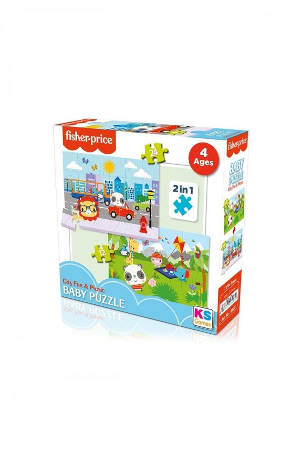 Baby Puzzle City Fun Picnic 2in1