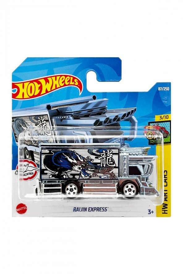HOT WHEELS 1:64 Art Cars Raijin Express RKT-HCT53