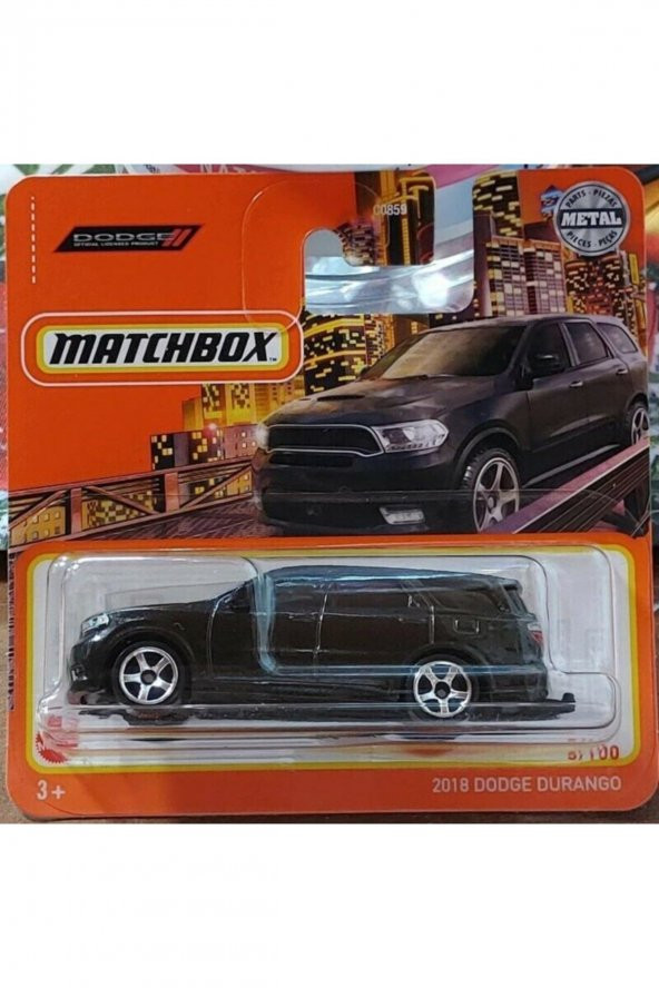Matchbox 2018 Dodge Durango Tekli Arabalar 1/64 Ölçek Metal Oyuncak Araba