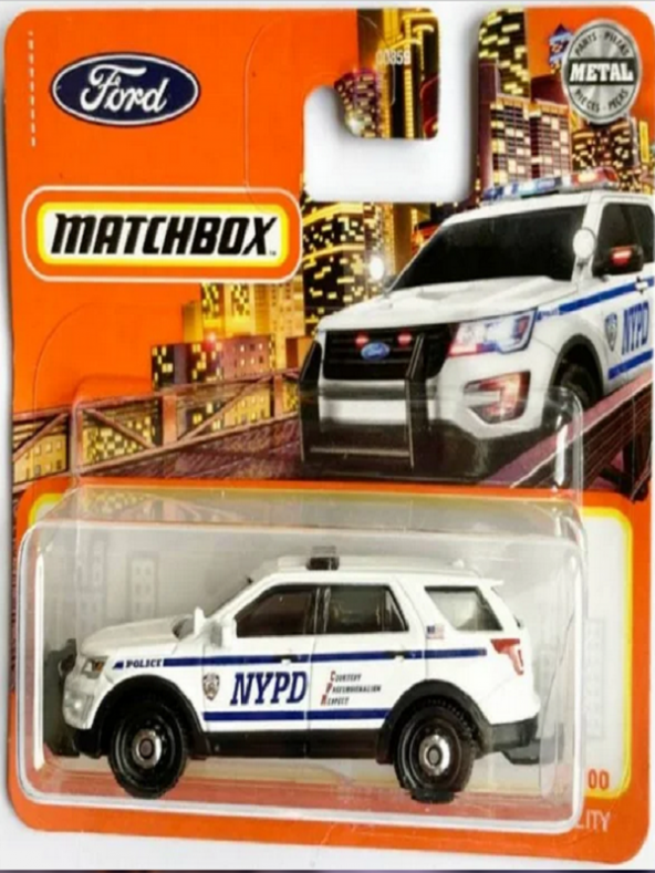 MATCHBOX 2016  FORD INTERCEPTOR UTILITY