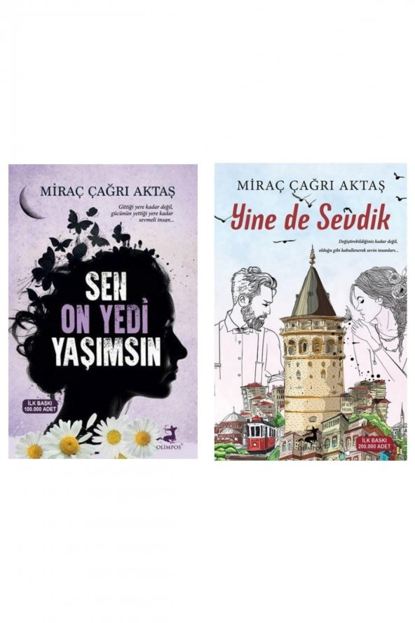 Yine De Sevdik -sen 17 Yaşımsın 2 Kitap Set
