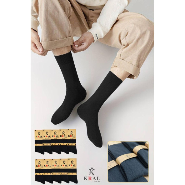 10 Adet Yazlık Penye Erkek Orta Uzun Çorap Parfümlü