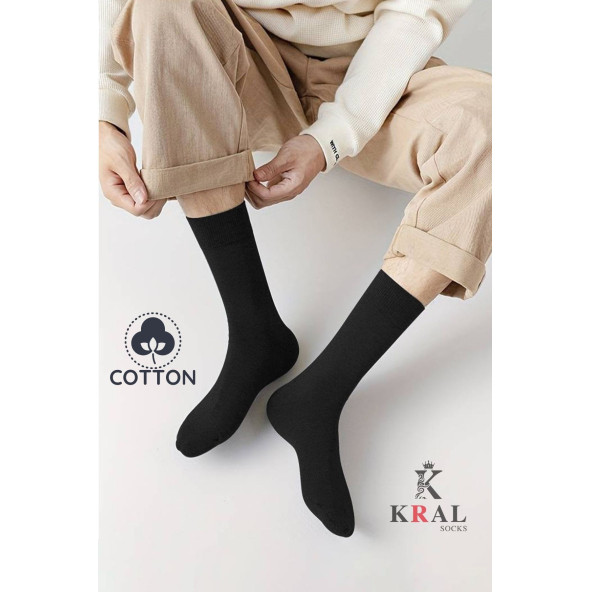 10 Adet Yazlık Penye Erkek Orta Uzun Çorap Parfümlü - 3